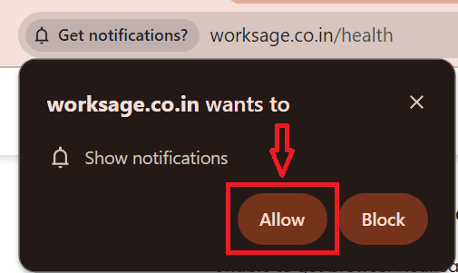 Allow Notifications